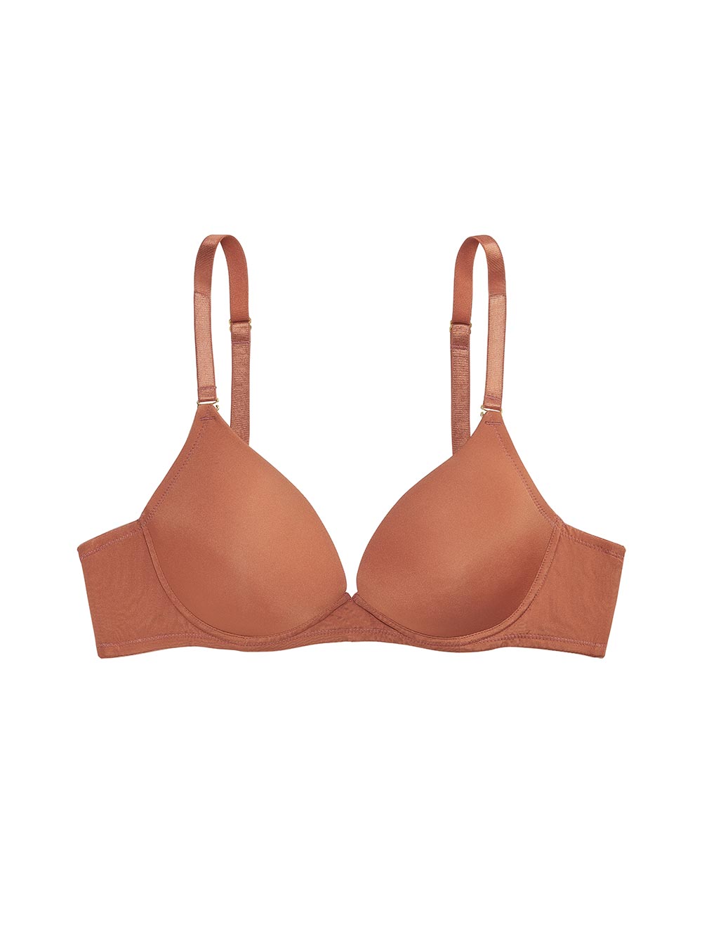 Lenna Demi-Cup Smooth Bra color_Copper