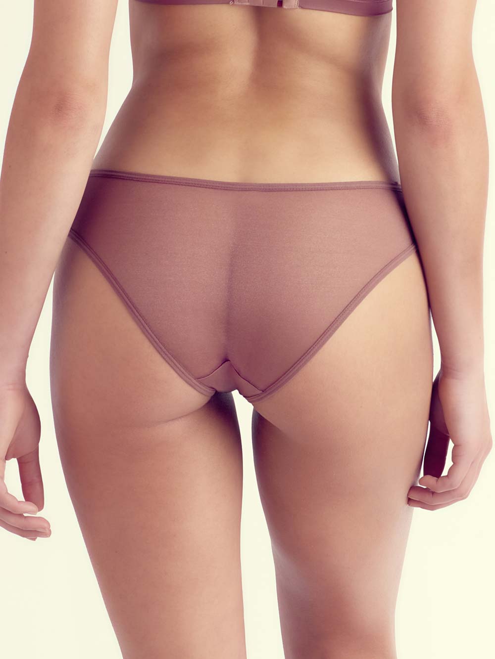 Gina Full Coverage Cotton Crotch Panty color_Clay