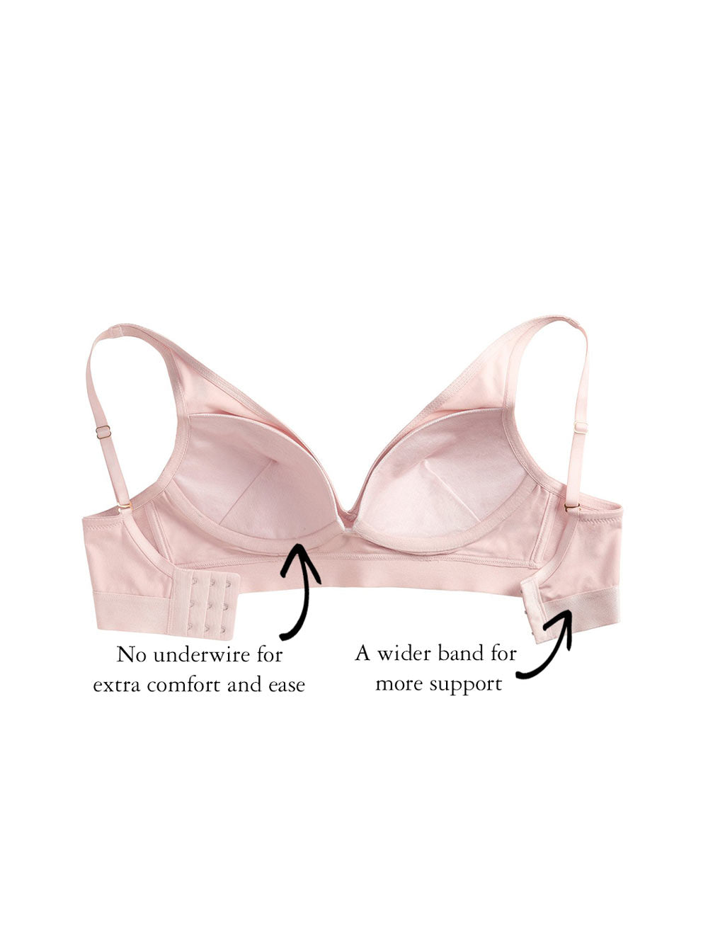 Jamie Light Push-Up Blush Bra color_Blush