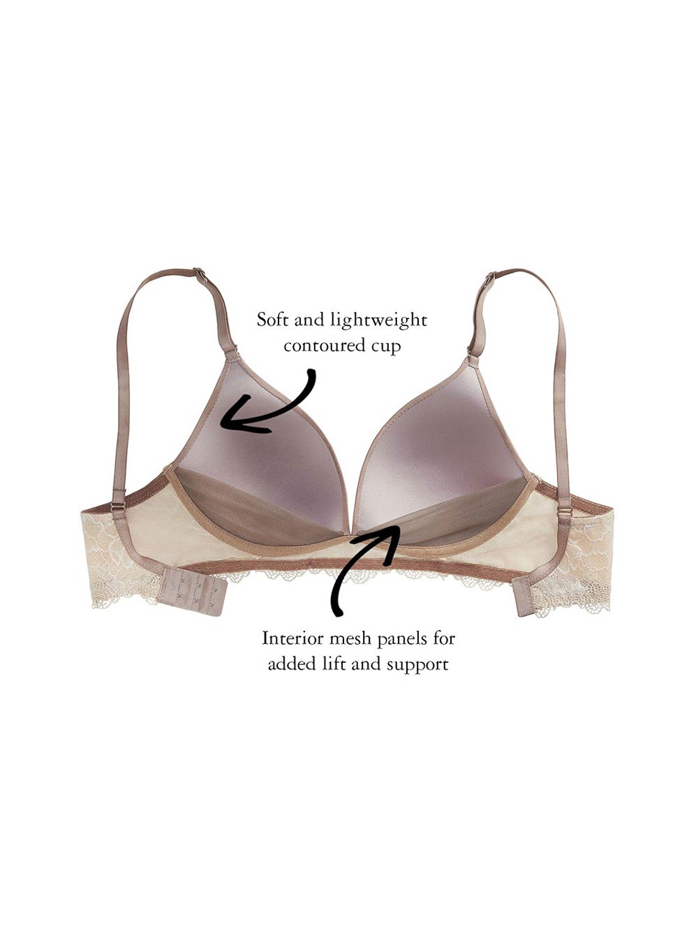 Joanna Wire-Free Contoured Bra