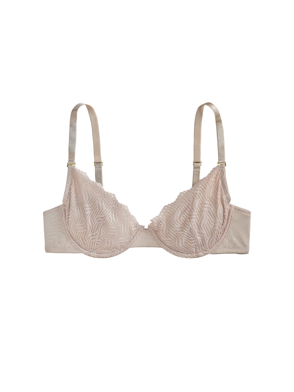 Marissa Lace balconette petite bra color_Champagne