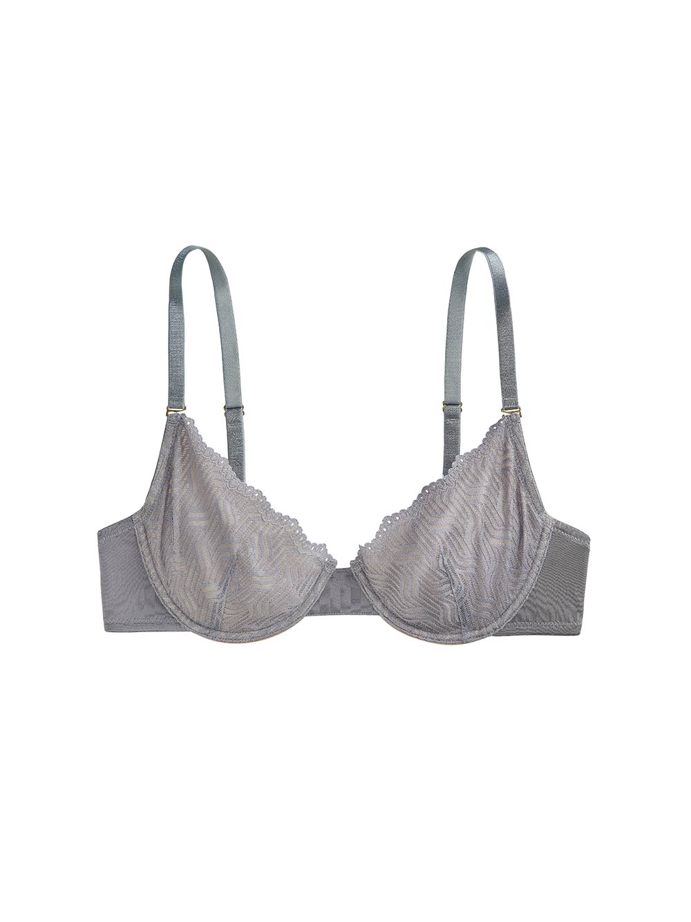 Marissa Lace balconette petite bra color_Silver Grey/Champagne