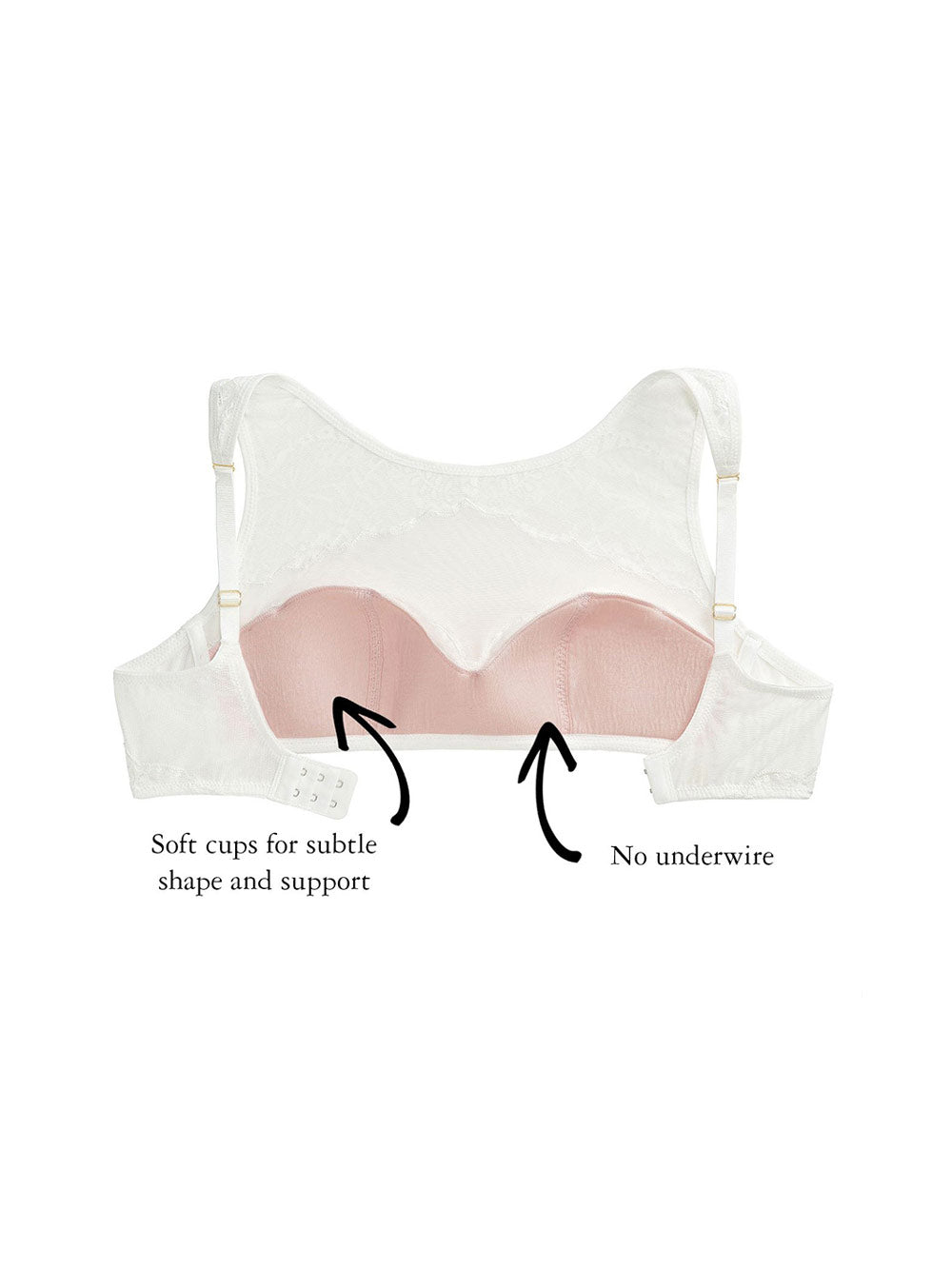 Milana Wire-Free Bra color_Lily/Peach