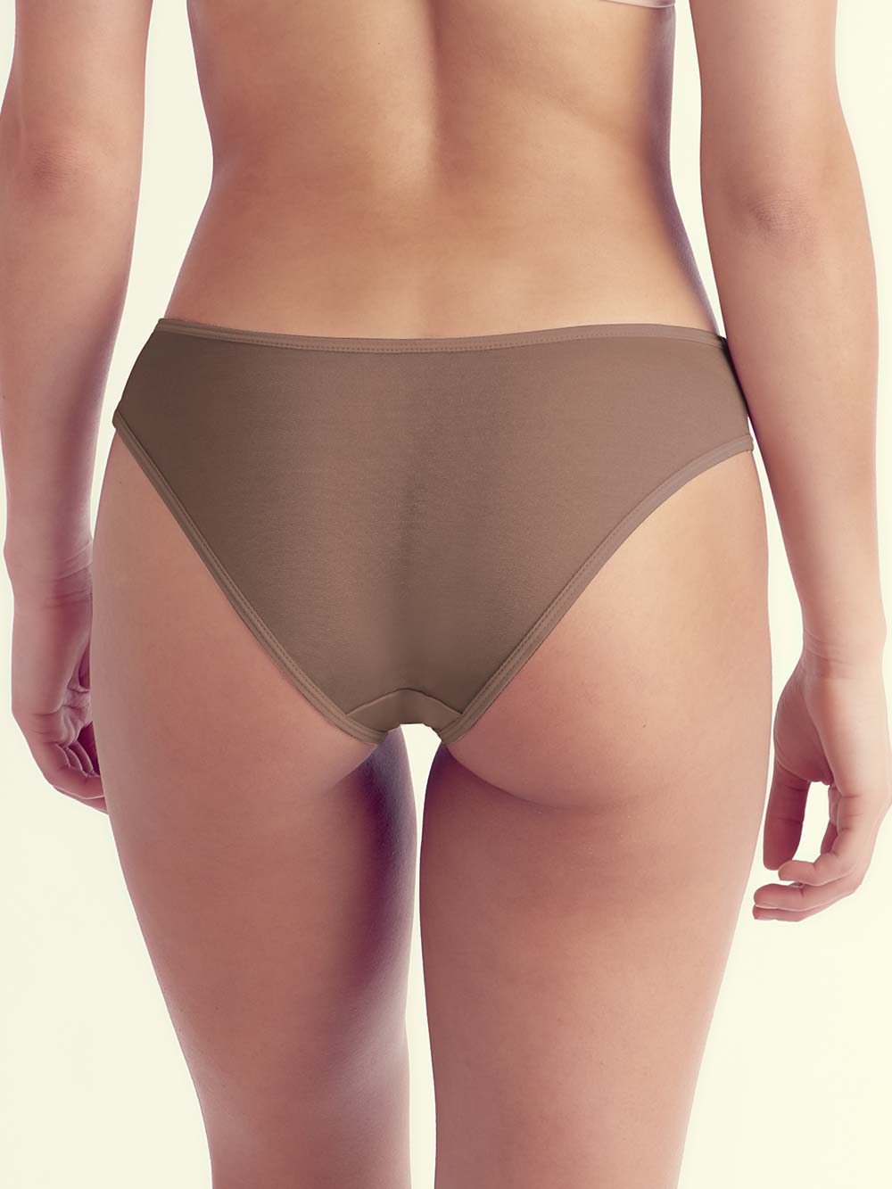 Signature Full Cover Petite Panty color_Chocolate