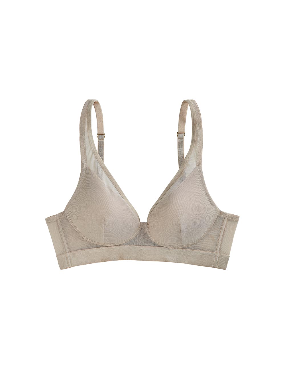 Taylor Wirefree petite bra color_Champagne