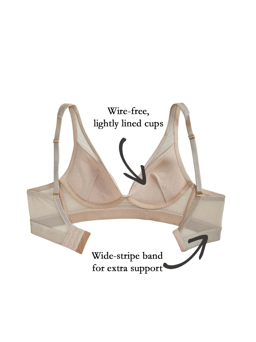 Taylor Wirefree petite bra