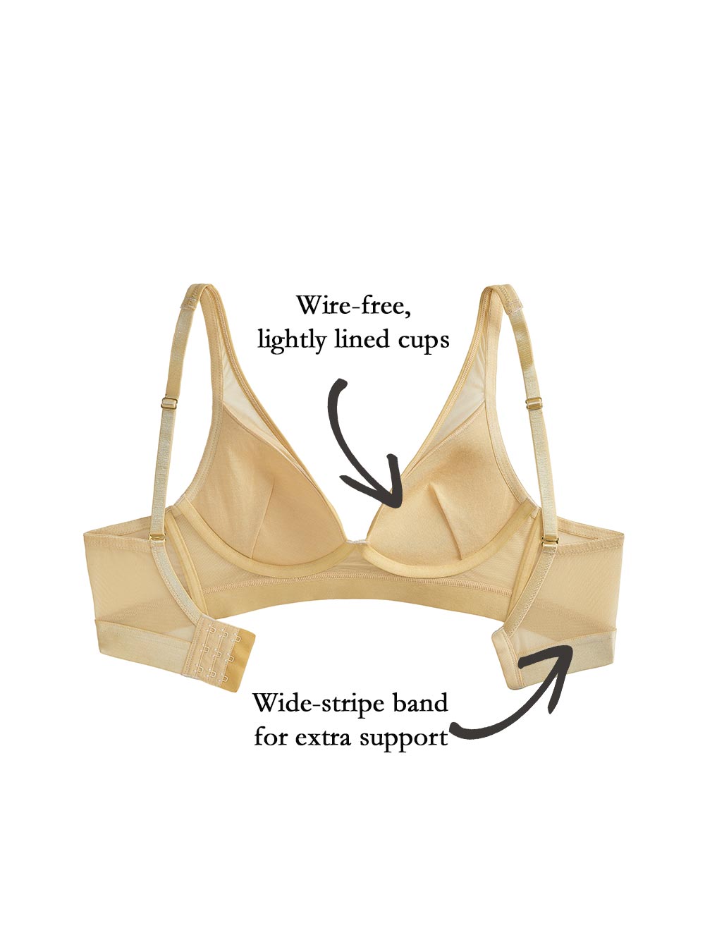 Taylor Wirefree petite bra