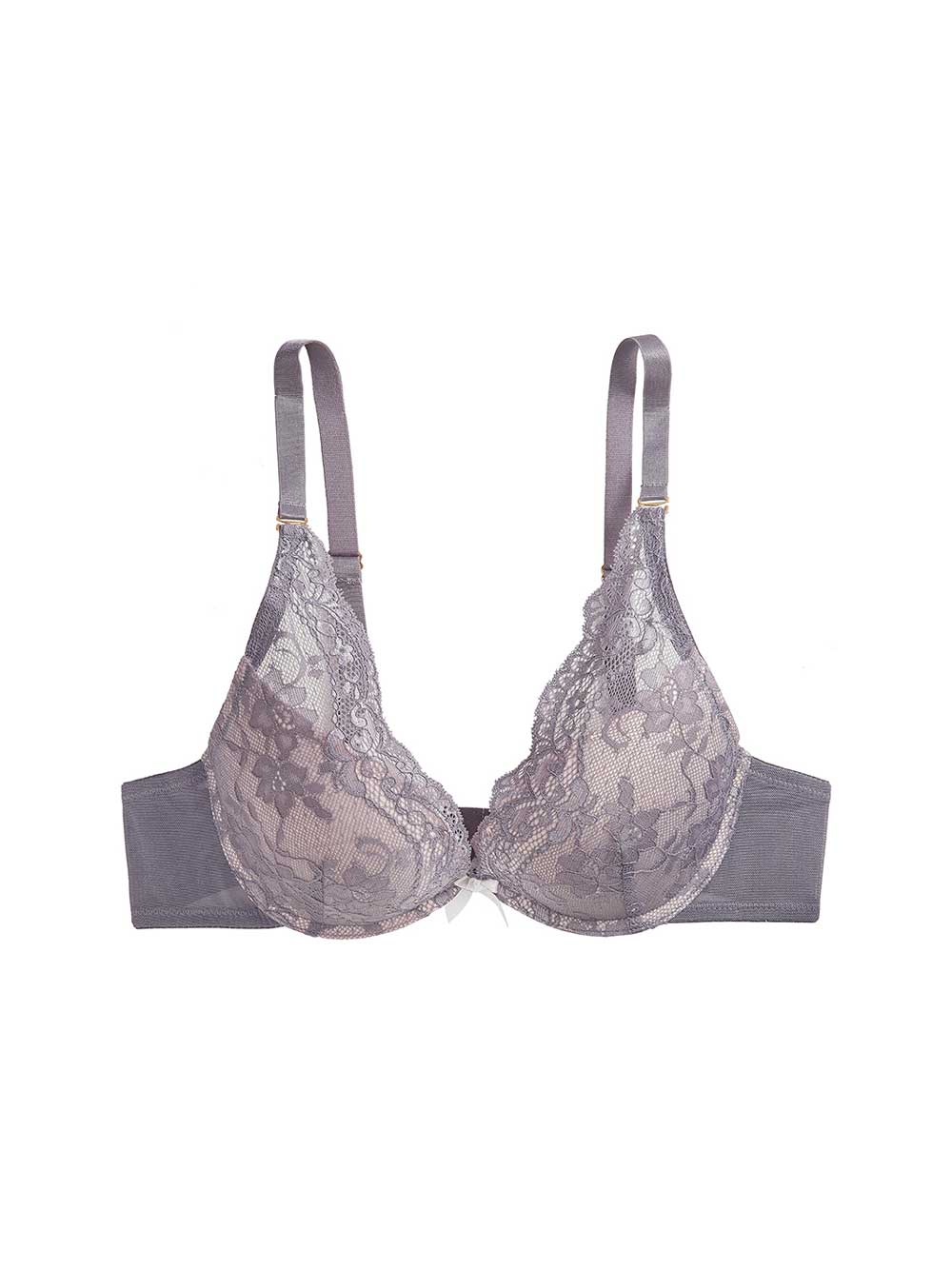 Lucia Bra, Petite, Deep-Plunge, Contoured, Push-Up, Convertible Straps