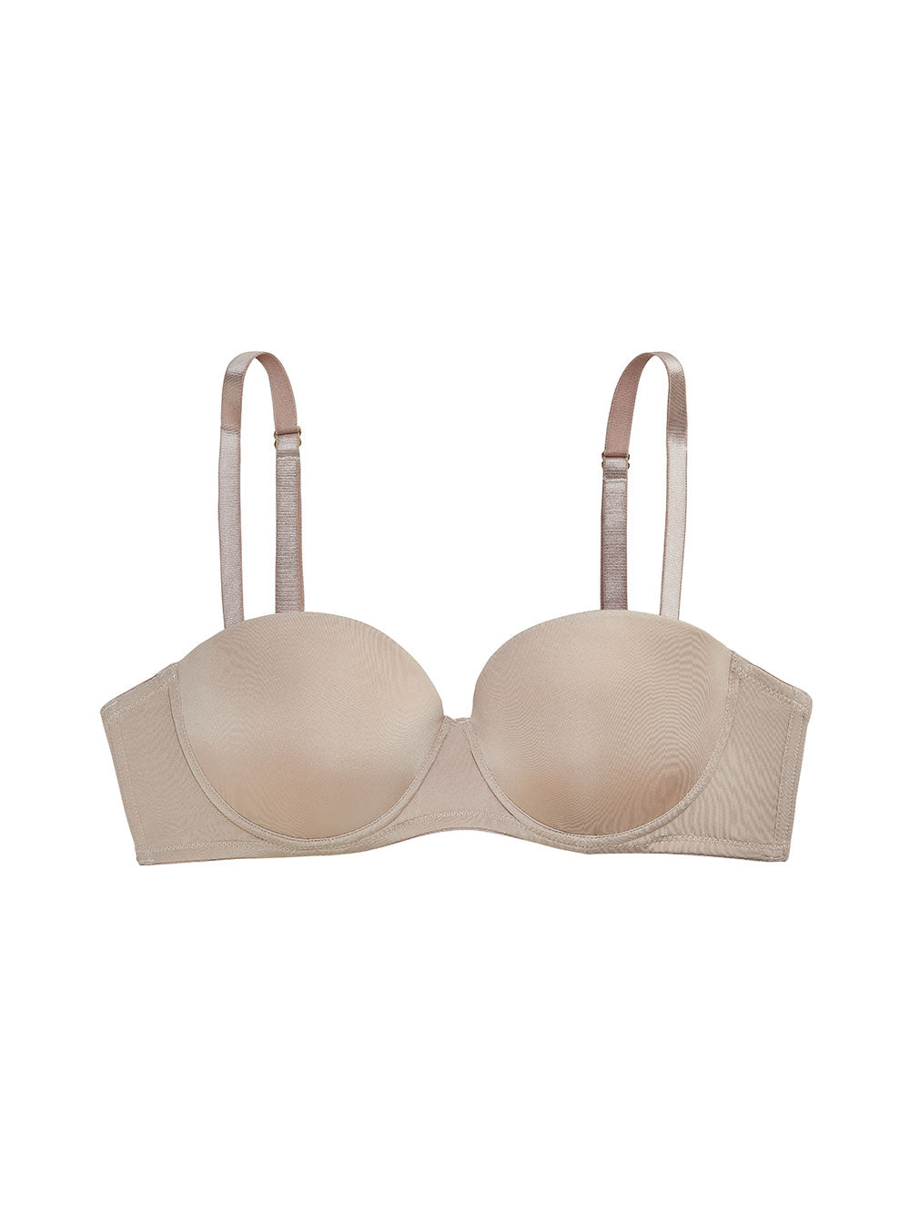Sascha Smooth Bra, Petite, Strapless, Push-up, Demi-cup, AA-D Cups