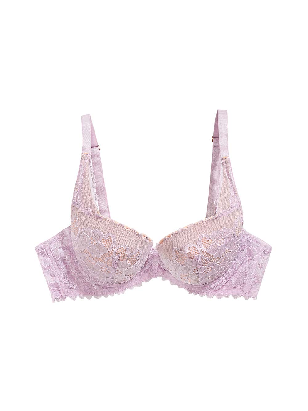 The Little Bra Company Vanessa Petite Plunge Wirefree Bra in Wisteria FINAL  SALE NORMALLY $66 - Busted Bra Shop