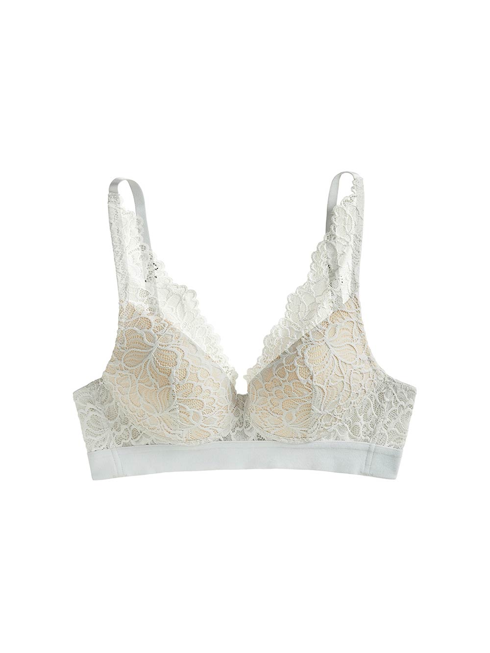 Gillian Deep-Plunge Lace Bra