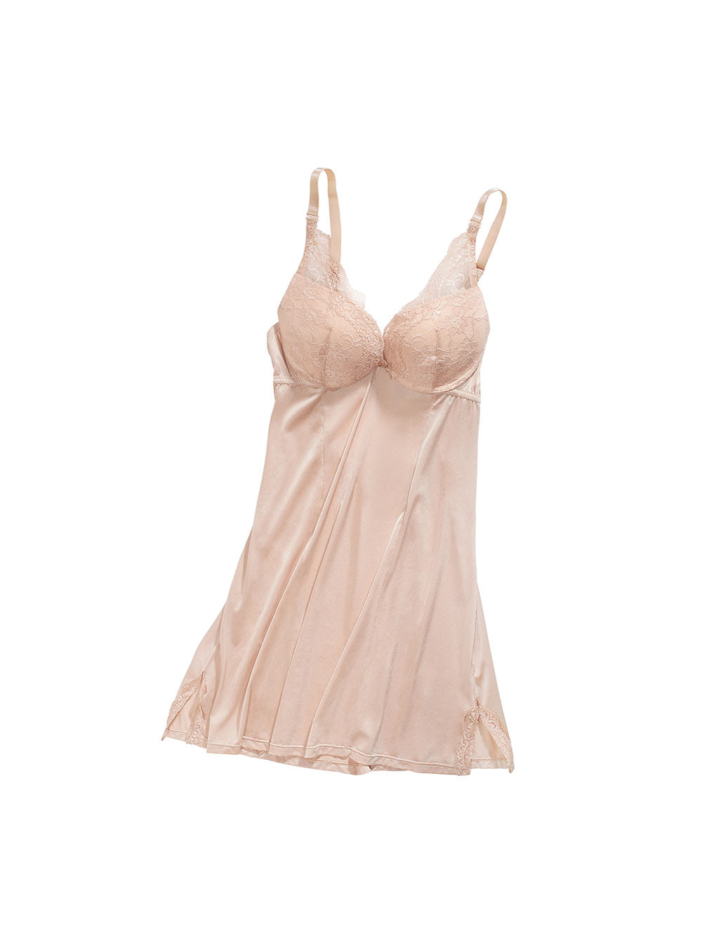 Lucia Contoured Push-Up Nude Slip/Chemise 