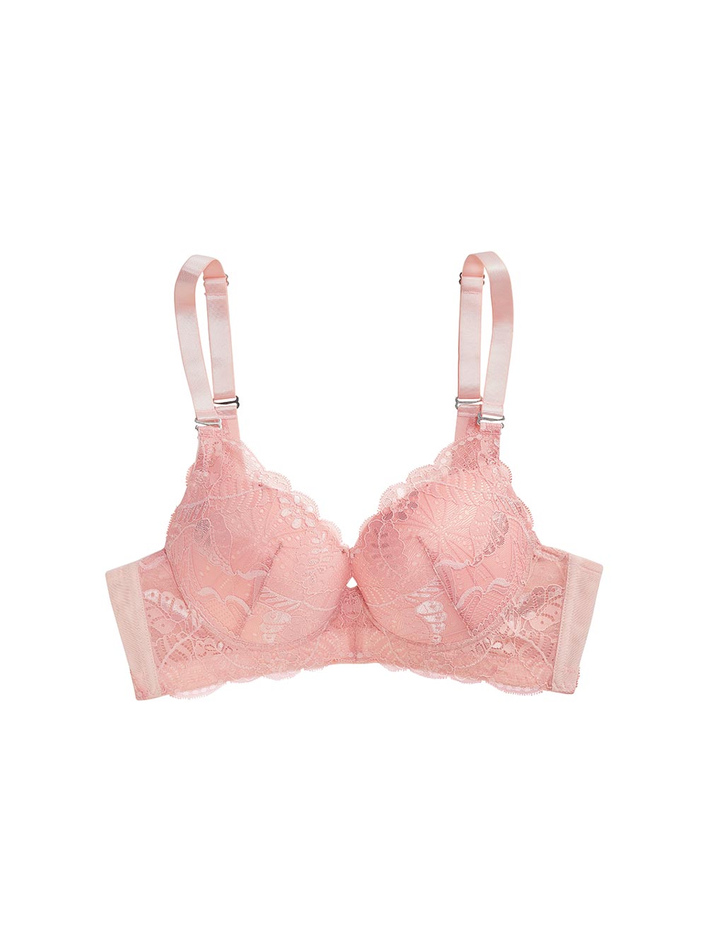 Rell Contoured Push-Up Lace Bra