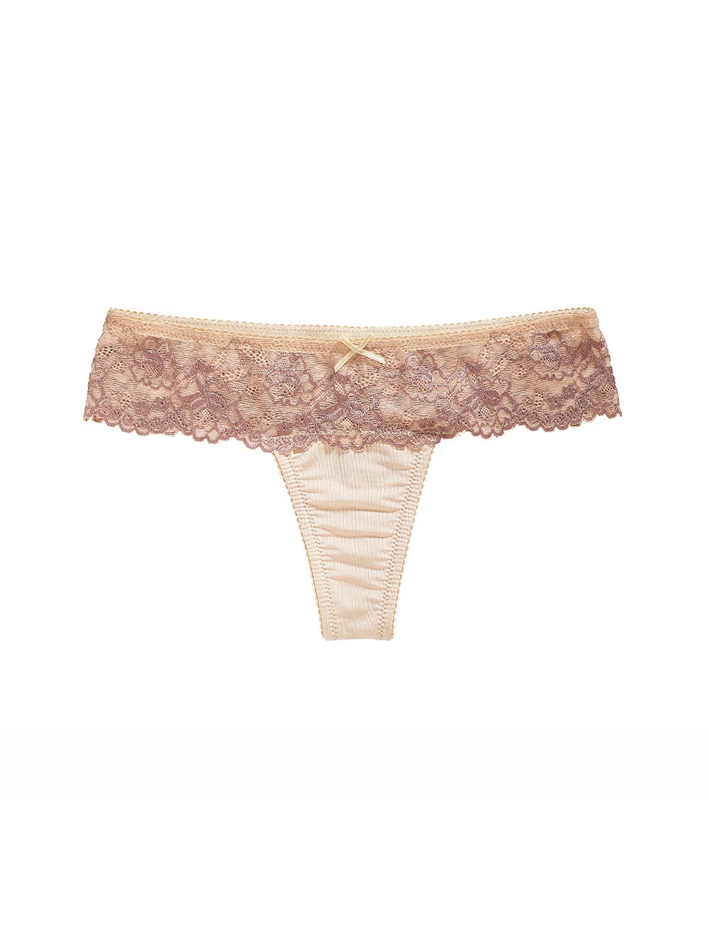 Yvonne Low Rise Lace Detailing Thong
